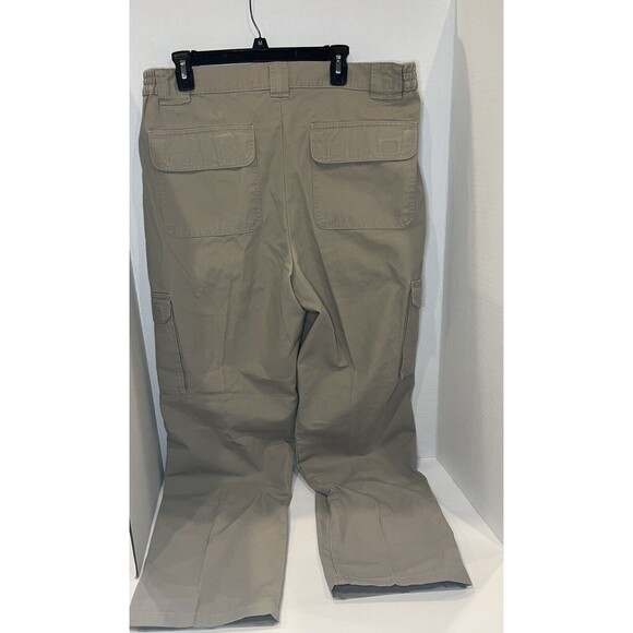 Cabelas Outdoor Gear Thick Cargo Utility 100% Cotton Size 38 Reg Mens Pants GCU - Picture 3 of 4